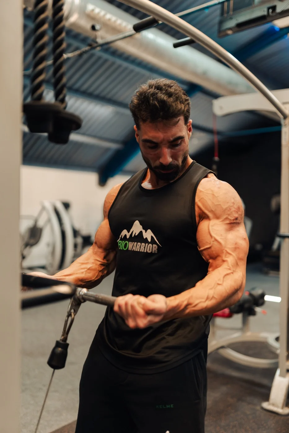 Entrenamiento de brazo en Gladius Gym